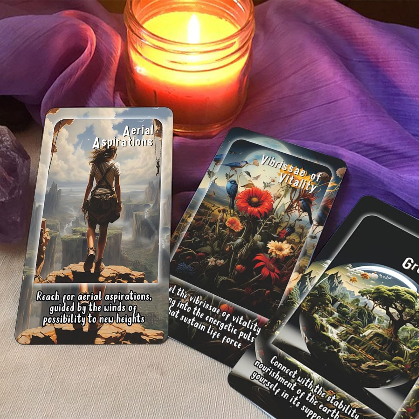 Elemental Energy Oracle Tarot Cards: Harness The Power of Nature for Spiritual Guidance, Oracle Cards, and Tarot Readings for Beginners, clearing Life and karmic influences