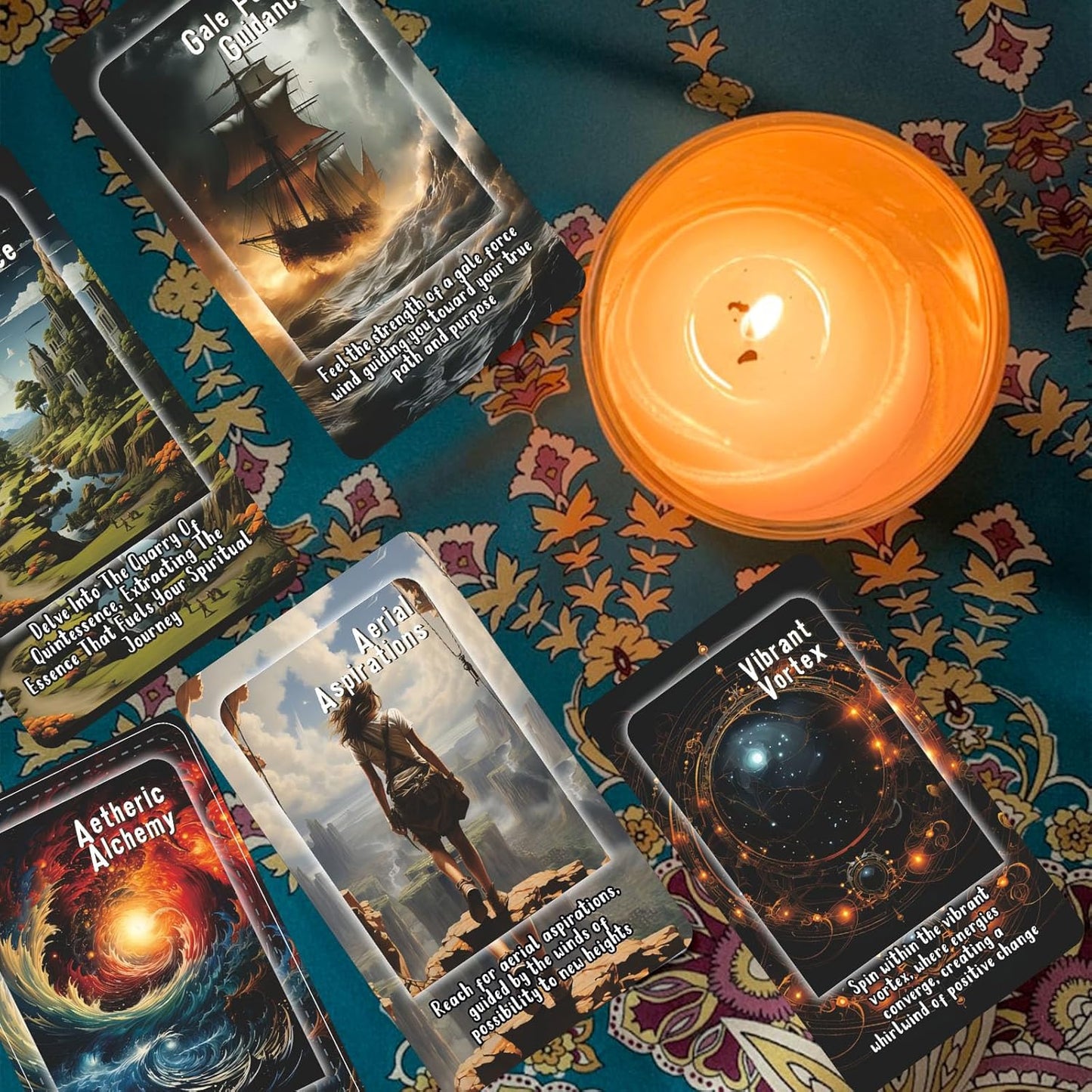 Elemental Energy Oracle Tarot Cards: Harness The Power of Nature for Spiritual Guidance, Oracle Cards, and Tarot Readings for Beginners, clearing Life and karmic influences